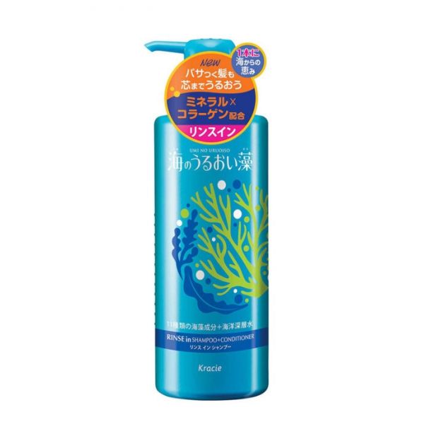 KRACIE RINSE IN SHAMPOO+CONDITIONER 520ML
