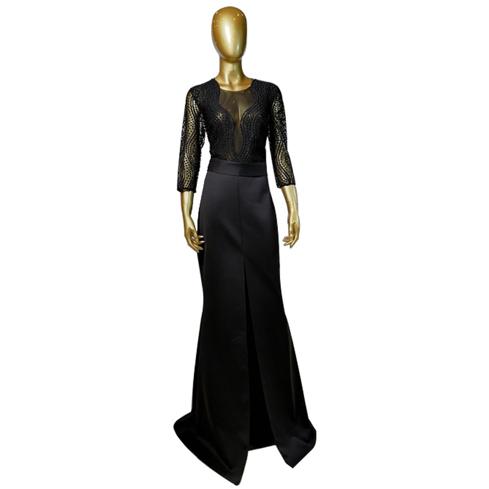 MODA DRESS ABITO 10 NERO (42,46)