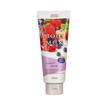 KRACIE AROMA RESORT BODY MILK FANTASIC BERRY 200g